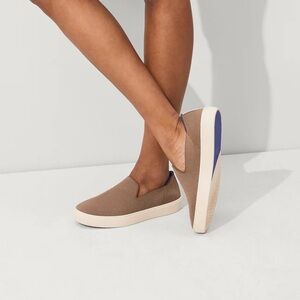 Rothy’s Slip On Sneaker - Latte - Size 8.5 EUC